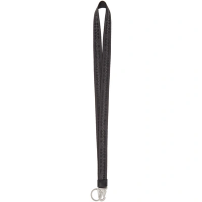 Off-white Black Classic Industrial Necklace Keychain