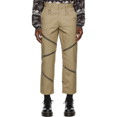 \"KIDILL×Dickies\" zip pants Mix Color KIDILL × Dickies Five Hem Zip Pants – 017 Shop