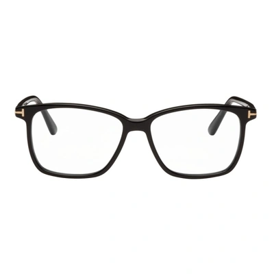 Tom Ford 5478 Rectangle Blue Light Eyeglasses In Clear