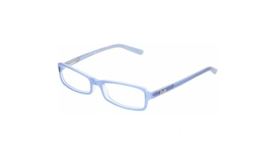 Dolce & Gabbana D&g  Demo Rectangular Ladies Eyeglasses Dd1175 987 52 In Blue