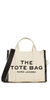 THE MARC JACOBS THE JACQUARD MEDIUM TOTE BAG WARM SAND,MJADB33622