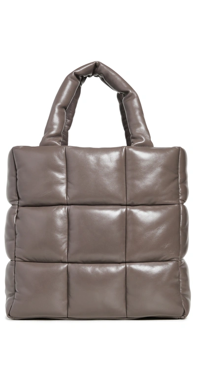 Stand Studio Assante Puffy Bag In Grey
