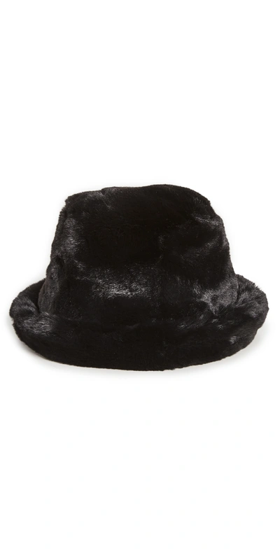 Adrienne Landau Faux Fur Bucket Hat