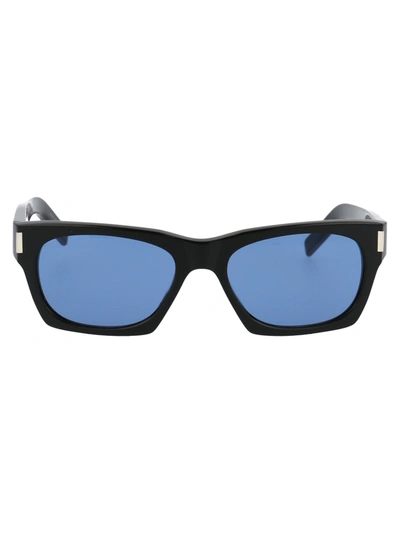 Saint Laurent Eyewear Sl 469 Square Frame Sunglasses In Black
