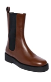 STAUD WOMEN'S PALAMINO LEATHER CHELSEA BOOTS