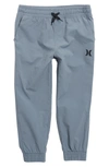 Hurley Kids' Dri-fit Joggers In Cool Gray