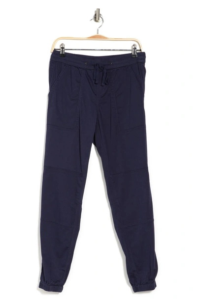 Supplies By Union Bay Demery Sateen Joggers In Navy Blue