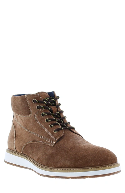 Zanzara Bruno Suede Chukka Boot In Cognac