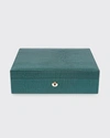 Rapport Brompton Eight-watch Box In Green