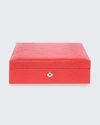 Rapport Brompton Eight-watch Box In Red