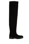 THE ROW BLACK LEATHER BILLIE BOOTS  BLACK THE ROW DONNA 40