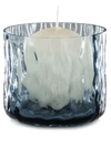 Venini Night In Venice Candle Holder In Blue
