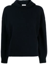 PRINGLE OF SCOTLAND WOOL-CASHMERE HOODED JUMPER