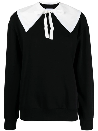 Sleeper Diana Athpleasure Sweatshirt And Trouser Set In Black