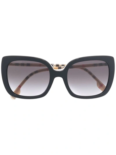 Burberry Eyewear Square-frame Sunglasses In Blue