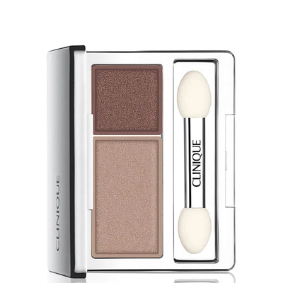Clinique All About Shadows Duo - Ivory Bisque Bronze Satin