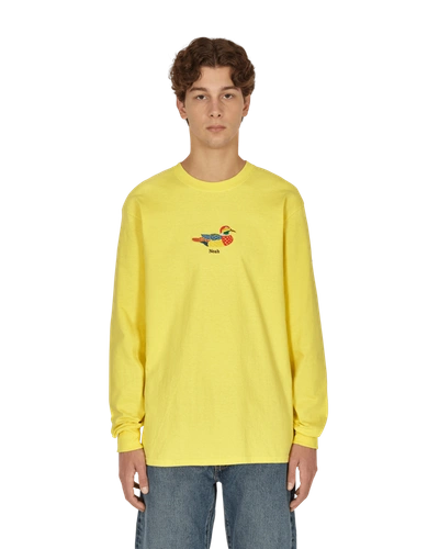 Noah Duck Longsleeve T-shirt In Yellow