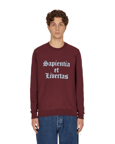 Noah Knowledge Crewneck Sweatshirt In Port Royale