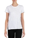 Atm Anthony Thomas Melillo Slub Jersey Schoolboy Crewneck T Shirt In White