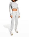 Alo Yoga Soho Sweatpants In Athletic Heather