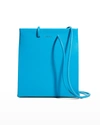 Medea Leather Crossbody In True Blue