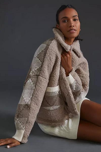 Blanknyc Cozy Sherpa Jacket In Assorted