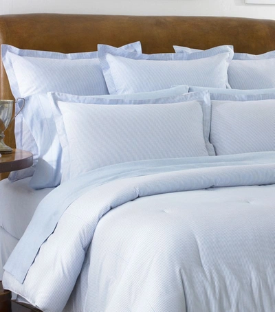 Ralph Lauren Oxford Ii Blue Standard Housewife Pillowcase Pair (50cm X 75cm)