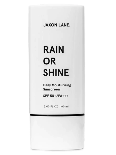 Jaxon Lane  Rain Or Shine Daily Moisturizing Sunscreen Spf 50, 60ml In Colorless
