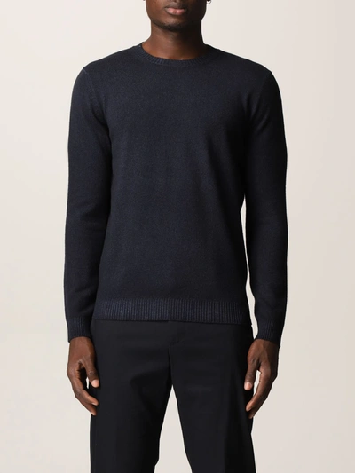 Malo Sweater  Men Color Blue In Blue