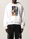 Heron Preston Sweatshirt With Print In White