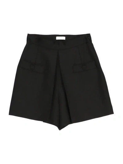 Sandro Hugo Tailored High-waist Shorts In Neutral