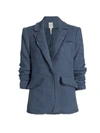 Cinq À Sept Khloe Boucle Blazer In Shadow
