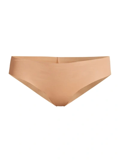 HANRO WOMEN'S INVISIBLE COTTON BRAZILIAN PANTIES,400014769869