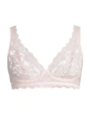 Hanro Moments Soft Cup Stretch-woven Bra In Gentle Pink