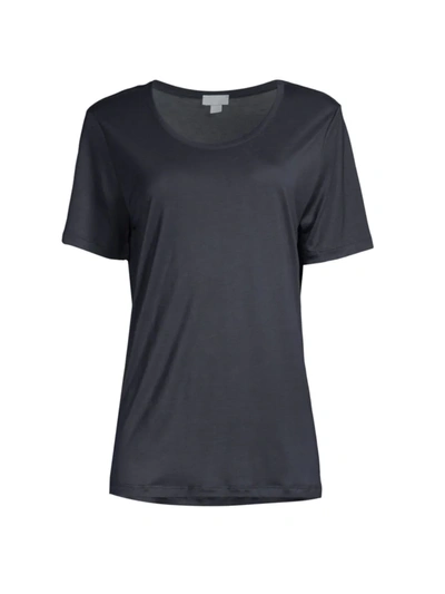 Hanro Balance Short-sleeve Shirt In Nocolor