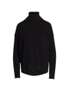 Theory Karenia Cashmere Turtleneck Sweater In Black