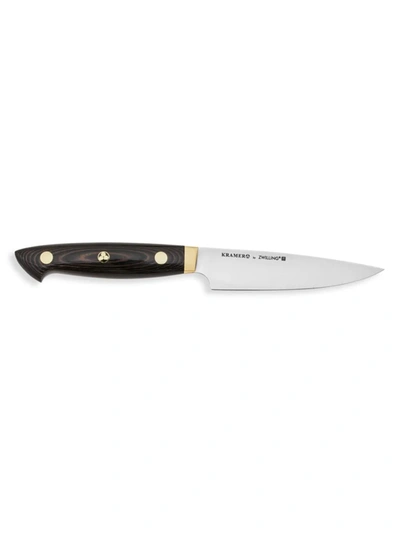 Zwilling J.a. Henckels Kramer By Zwilling Euroline Carbon Collection 2.0 5-inch Utility Knife In Black