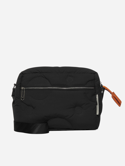 Off-white Meteor Nylon Messenger Bag In Black