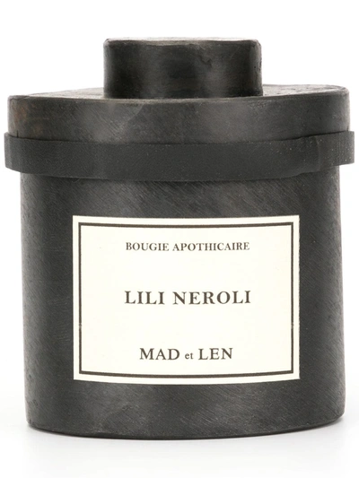 Mad Et Len Lili Neroli Candle In Black