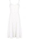 TEMPERLEY LONDON EDITH PLEATED STRAPPY DRESS