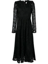 TEMPERLEY LONDON TWIGGY LACE V-NECK DRESS