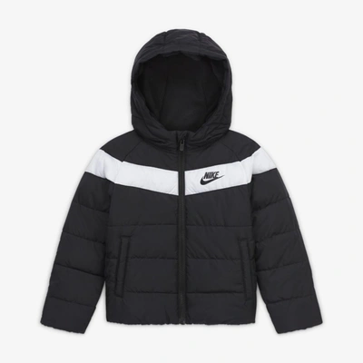 Nike Babies' Sportswear Toddler Puffer Jacket In Black
