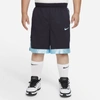 Nike Dri-fit Elite Big Kids' (boys') Basketball Shorts (extended Size) In Purple
