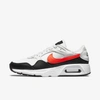 Nike Air Max Sc Men's Shoes In Platinum Tint,black,white,bright Crimson