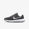Nike Revolution 6 Big Kids' Road Running Shoes In Iron Grey,smoke Grey,white