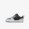 Nike Court Borough Low 2 Little Kids' Shoes In Anthracite,stadium Grey,pure Platinum,black
