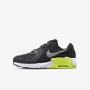 Nike Air Max Excee Big Kids' Shoes In Dark Smoke Grey,black,volt,wolf Grey