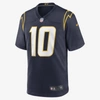NIKE MEN'S NFL LOS ANGELES CHARGERS (JUSTIN HERBERT) GAME FOOTBALL JERSEY,14058277