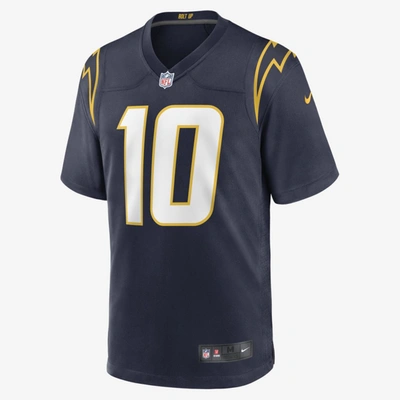 NIKE MEN'S NFL LOS ANGELES CHARGERS (JUSTIN HERBERT) GAME FOOTBALL JERSEY,14058277