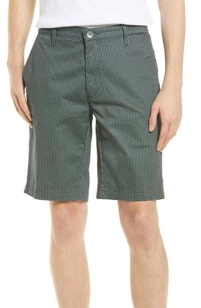 Ag Griffin Geo Print Chino Shorts In Hawthorne Sky Bend